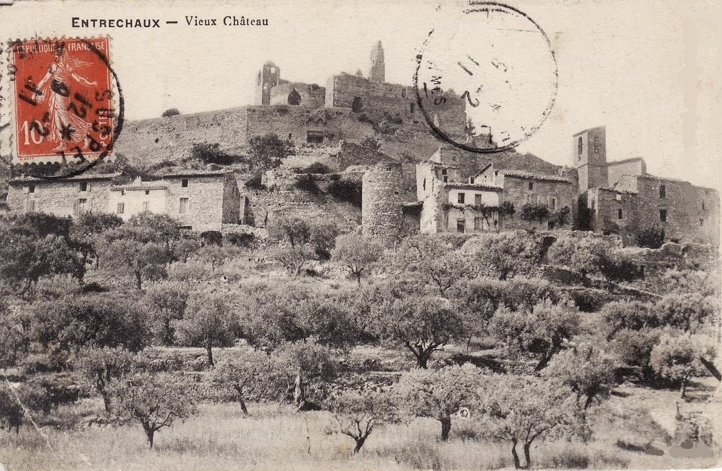 Ruines du Château d'Entrechaux